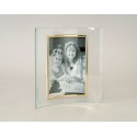 photo frame in curved glass