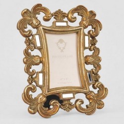Venetian photo frame with lilies