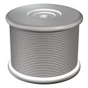 Unwired galvanized steel wire spool
