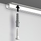 TOP RAIL BLANC 200 CM