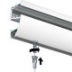 Combi Rail Pro Light – hanging rail with picture lighting