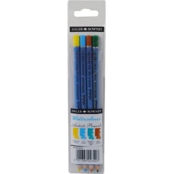 Set of 4 watercolor Fine Art pencils