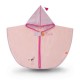 Cape de bain à broder pour enfant, tonkinoise rose