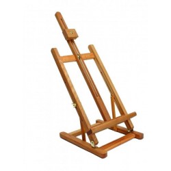 Table easel to paint or display a painting