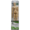 Articulated wooden mannequin for painter