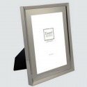 Silver metal picture frame