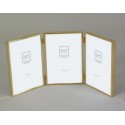 Frame 3 triptych photos gold or silver bangle