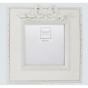 Photo frame with bow in off-white color