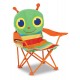 Chaise pliable pour enfant décor insecte