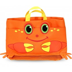 Sac d'exterieur pour enfant décor crabe