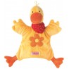 Marionette canard, doudou pour enfant