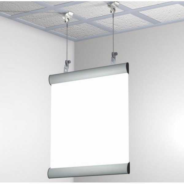 Kit de suspension par câble pour dalles de plafond