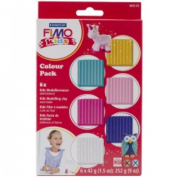 Pâte Fimo couleurs pastels