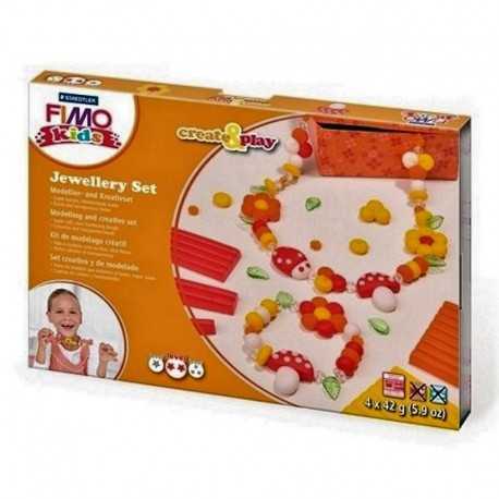 Kit de modelage créatif, Fimo kids, kit bijoux