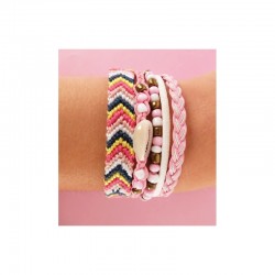 Mon bracelet Brésilien, loisir créatif, modèle amour