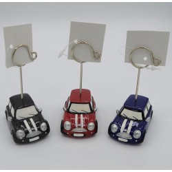 3 mini-shaped photo holder clips