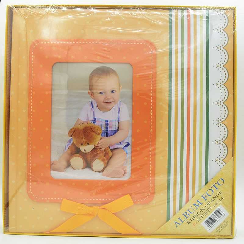 Album photos pour bébé, kaki-aimelerose