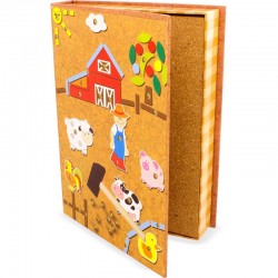 Jeux pour enfant, les petits clous, la ferme