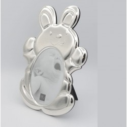 Cadre bébé pour photo format 9x13 décor lapin