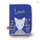 Carnet de santé à broder, Loup