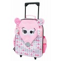 Trolley case for children, Coquelicos the mouse