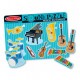 puzzle sonore en bois pour enfant, les instruments de musique