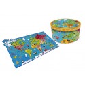 Puzzle carte du monde 150 pièces