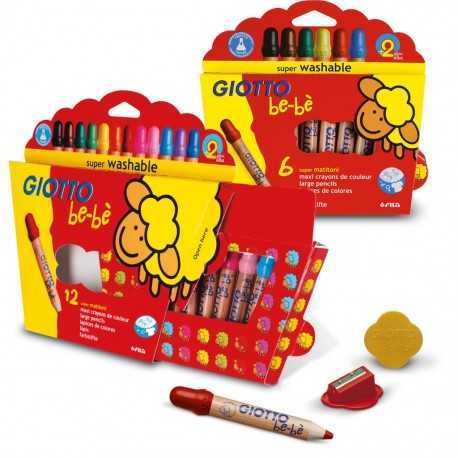Crayons de couleur maxi pour les plus petits
