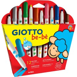 12 markers for the little ones