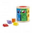 Shape box, sorter to match and roll