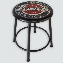 Buick metal stool with seat