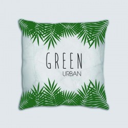 Coussin motif : Green Urban