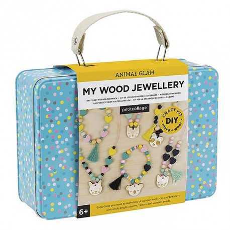 Kit de bijoux en bois
