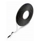 Self-adhesive tape for frame closure