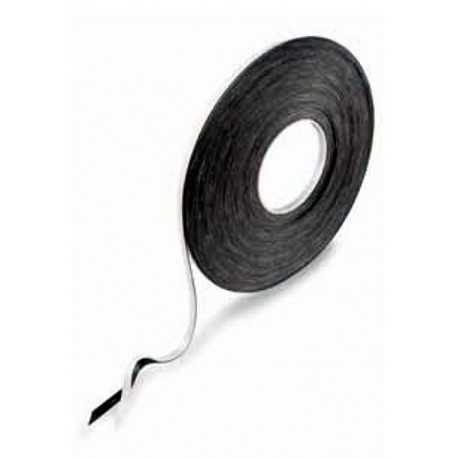 Self-adhesive tape for frame closure