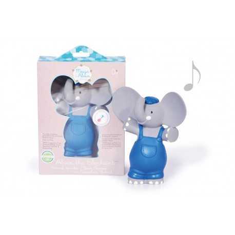 Alvin the elephant, squeaker, teething toy