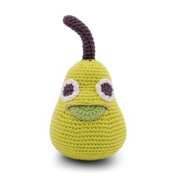 Rattle for newborn, William the pear