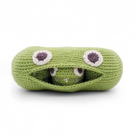Rattle for newborn, The Family Peas