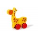 3 magnetic animals with wheels