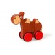 3 magnetic animals with wheels