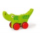 3 magnetic animals with wheels
