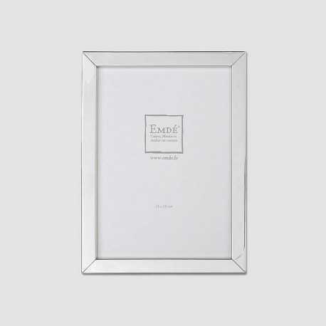 Silver flat photo frame