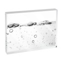 Cadre photo acrylique transparent