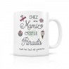 Mug, Chez ma mamie c'est le paradis avec toi tout est permis