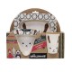 Baby meal set, made of bamboo fiber