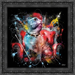 English Bulldog painting by Sylvain Binet