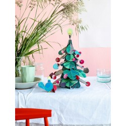 Décoration, le sapin de Noël à assembler