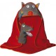 Louloup bath outlet with washcloth.