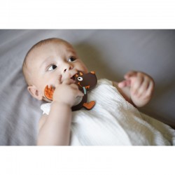 Teething rattle Louloup
