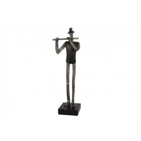 Metal sculpture, half point dancer crown arm